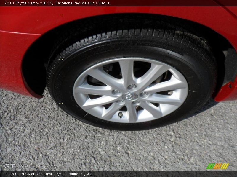 Barcelona Red Metallic / Bisque 2010 Toyota Camry XLE V6