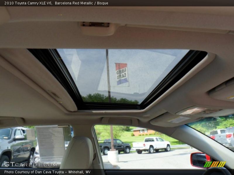Barcelona Red Metallic / Bisque 2010 Toyota Camry XLE V6