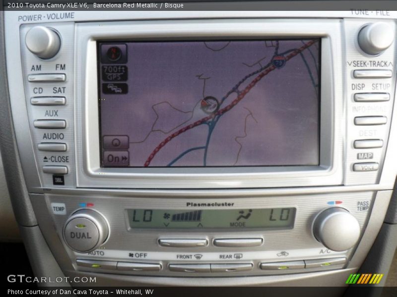 Navigation of 2010 Camry XLE V6