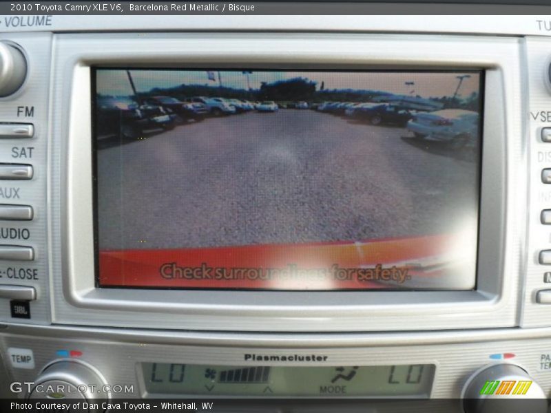 Barcelona Red Metallic / Bisque 2010 Toyota Camry XLE V6