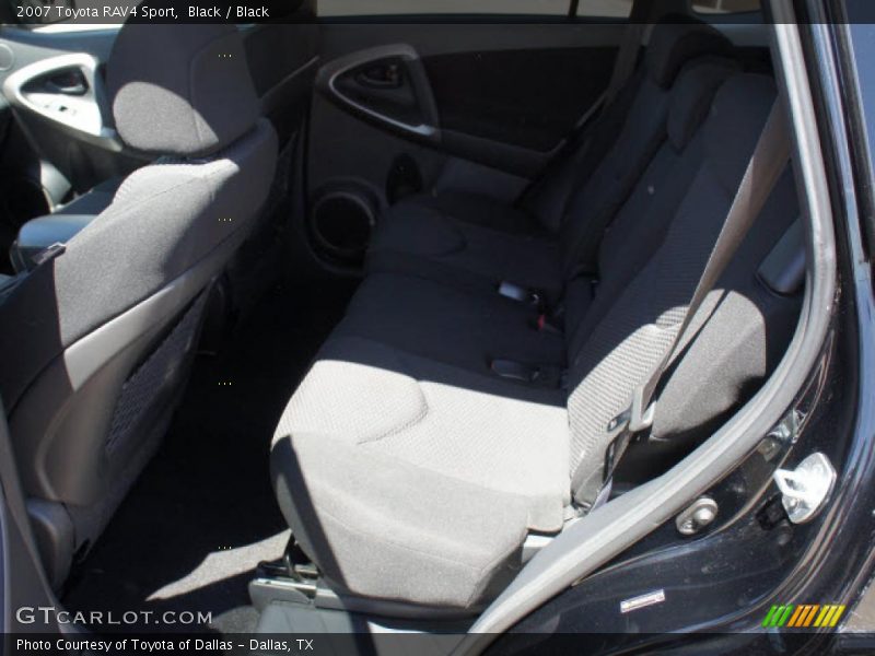Black / Black 2007 Toyota RAV4 Sport
