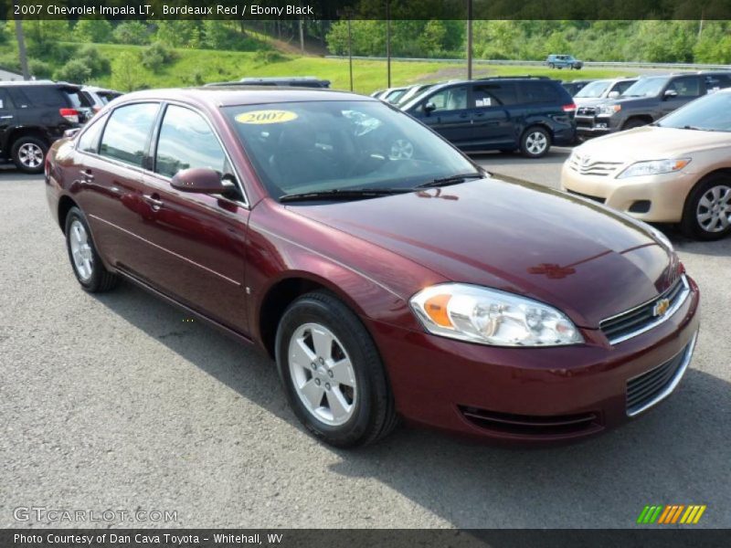 Bordeaux Red / Ebony Black 2007 Chevrolet Impala LT