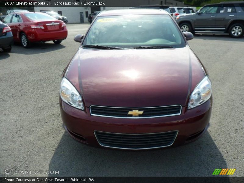 Bordeaux Red / Ebony Black 2007 Chevrolet Impala LT