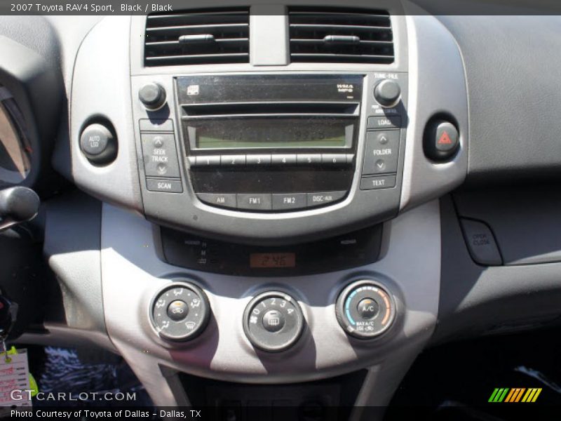 Black / Black 2007 Toyota RAV4 Sport