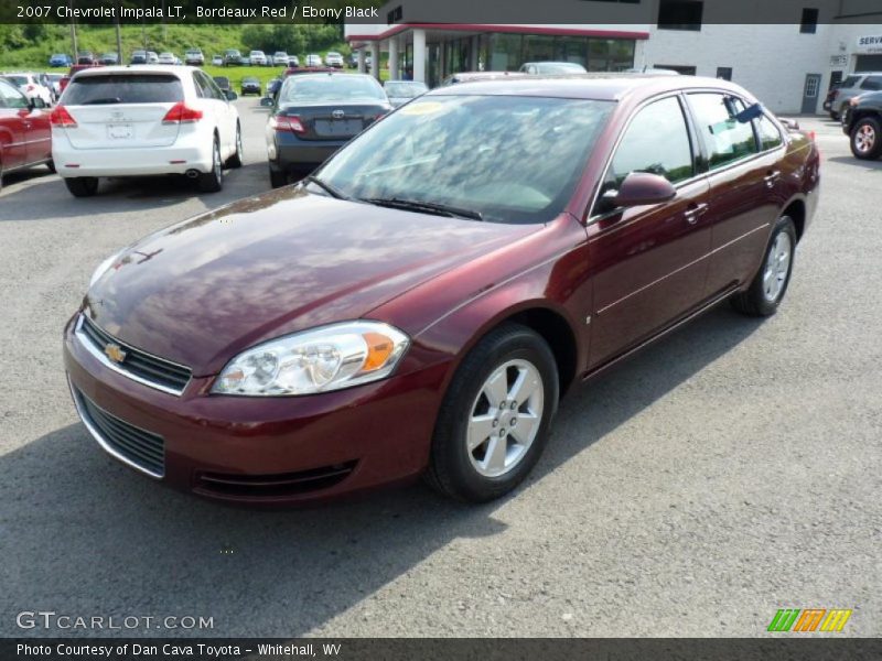 Bordeaux Red / Ebony Black 2007 Chevrolet Impala LT