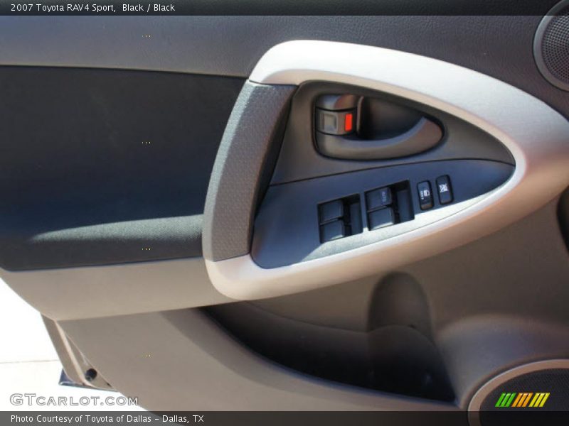 Black / Black 2007 Toyota RAV4 Sport