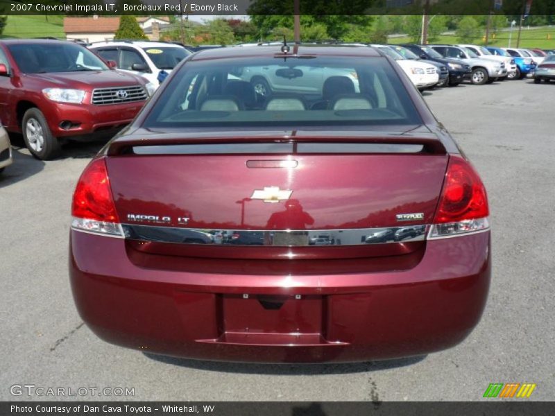Bordeaux Red / Ebony Black 2007 Chevrolet Impala LT