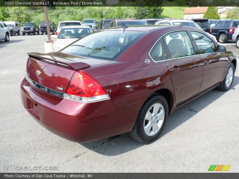 Bordeaux Red / Ebony Black 2007 Chevrolet Impala LT