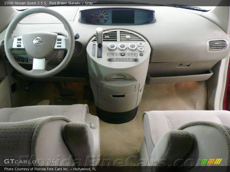 Red Brawn Metallic / Gray 2006 Nissan Quest 3.5 S