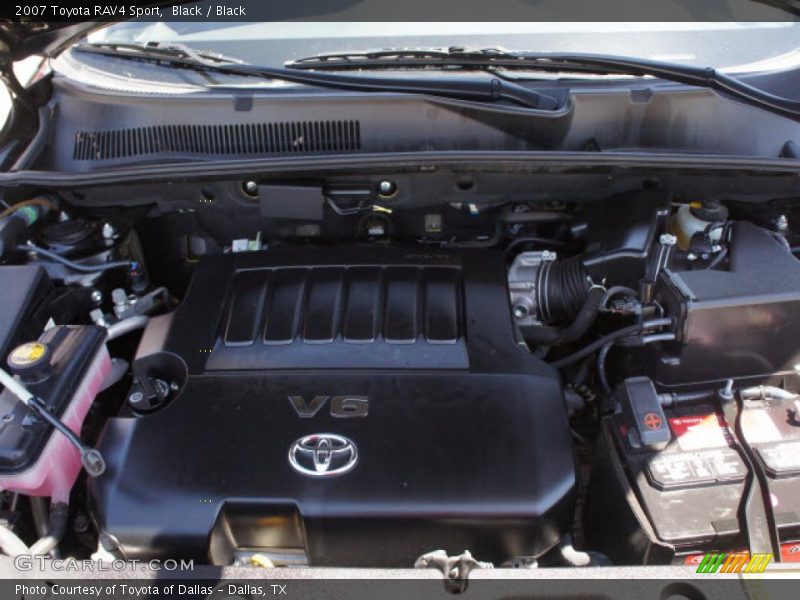 Black / Black 2007 Toyota RAV4 Sport