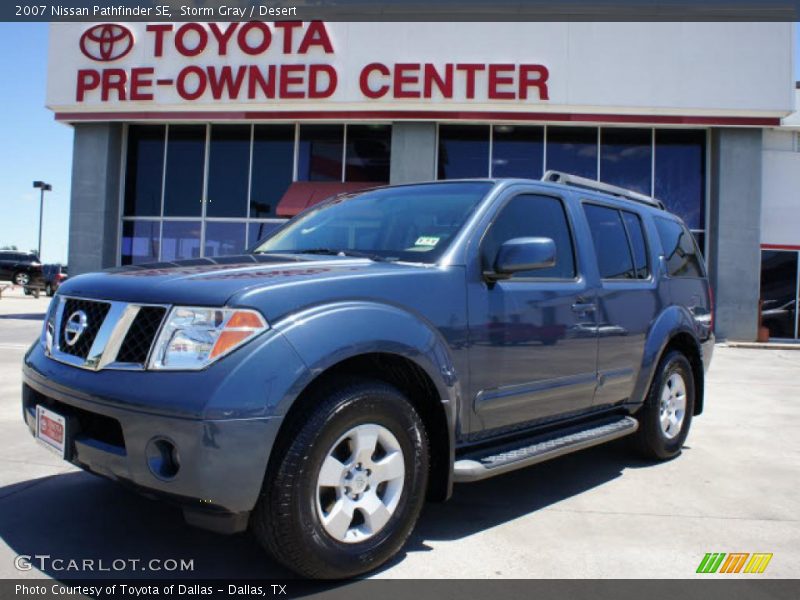 Storm Gray / Desert 2007 Nissan Pathfinder SE