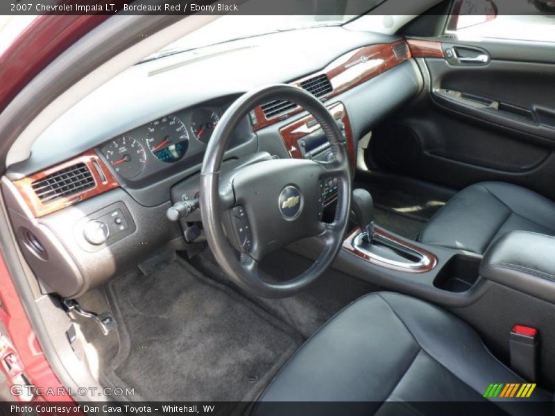 Bordeaux Red / Ebony Black 2007 Chevrolet Impala LT