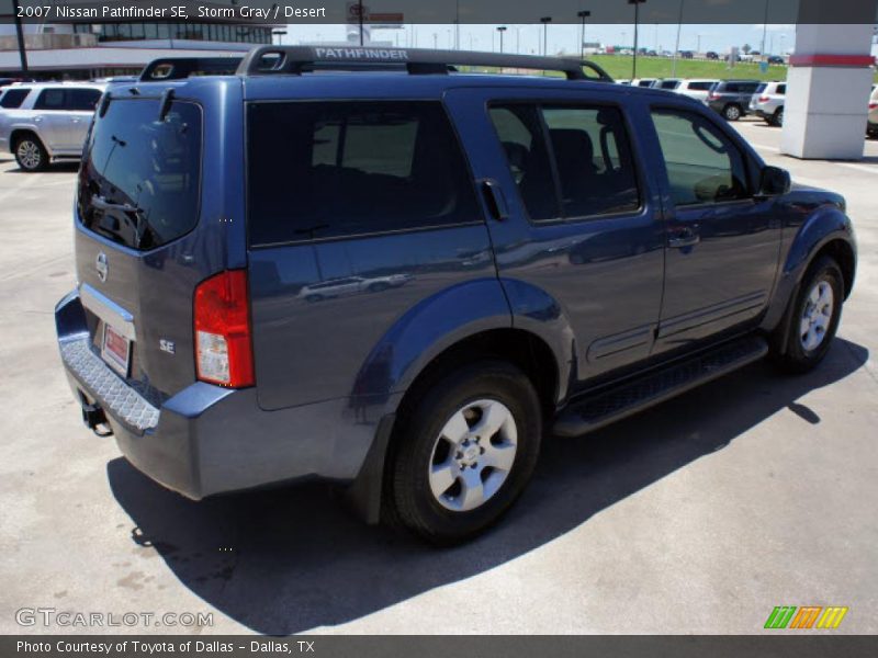 Storm Gray / Desert 2007 Nissan Pathfinder SE
