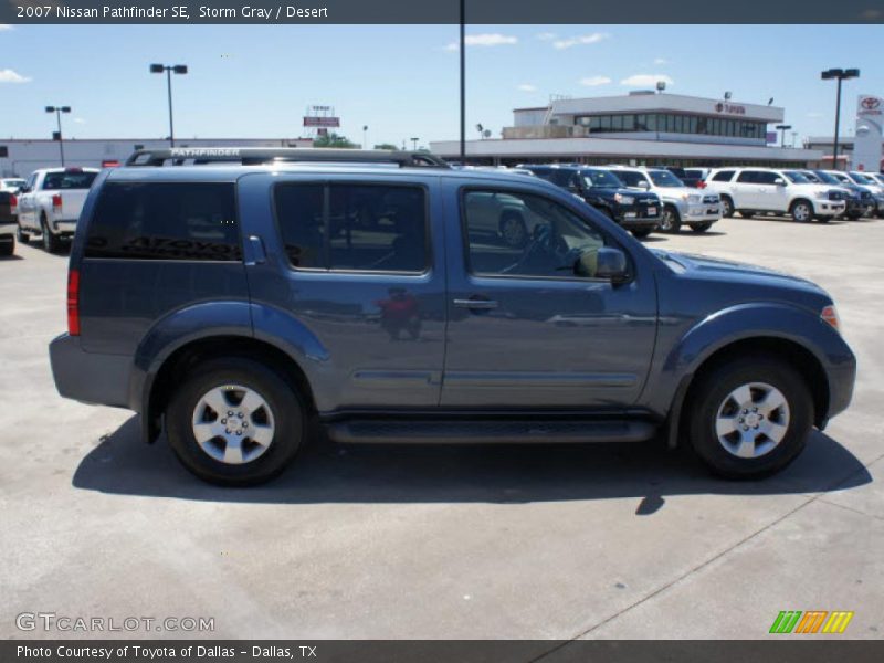 Storm Gray / Desert 2007 Nissan Pathfinder SE
