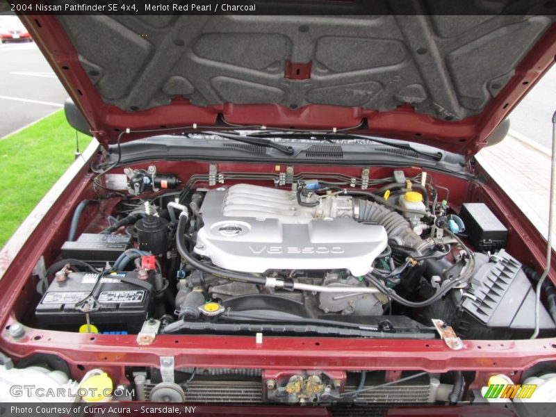 Merlot Red Pearl / Charcoal 2004 Nissan Pathfinder SE 4x4