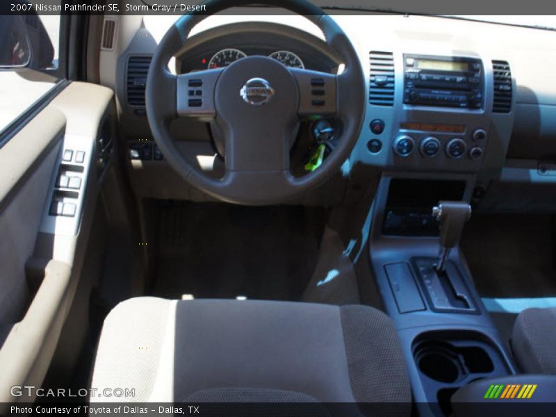 Storm Gray / Desert 2007 Nissan Pathfinder SE