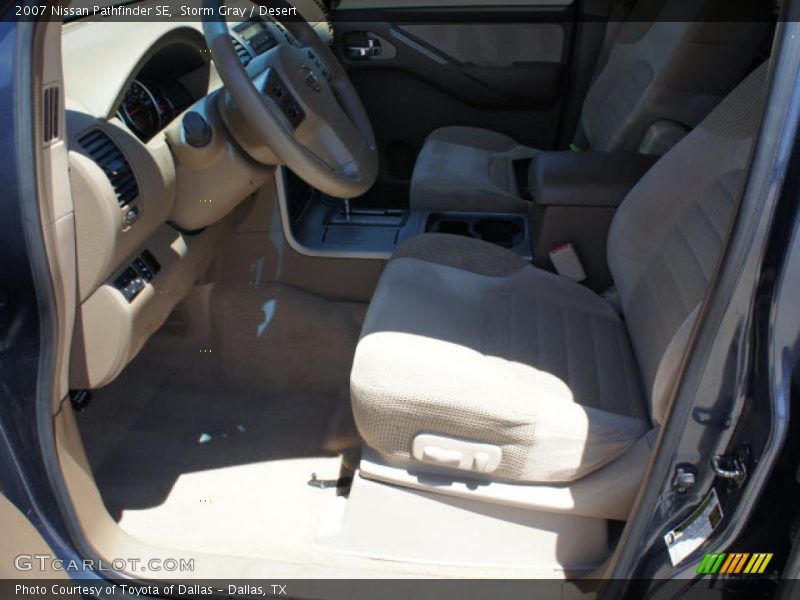 Storm Gray / Desert 2007 Nissan Pathfinder SE