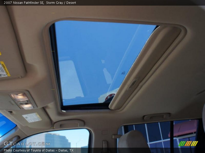 Storm Gray / Desert 2007 Nissan Pathfinder SE