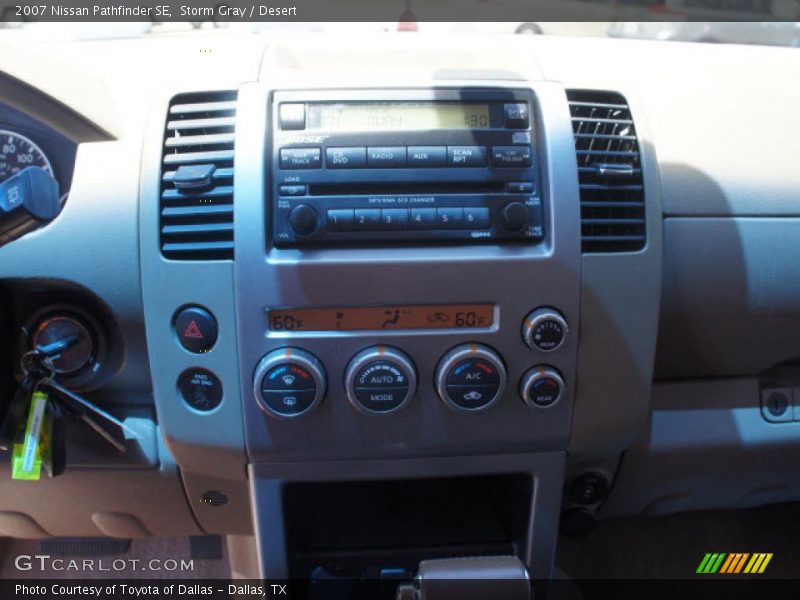 Storm Gray / Desert 2007 Nissan Pathfinder SE