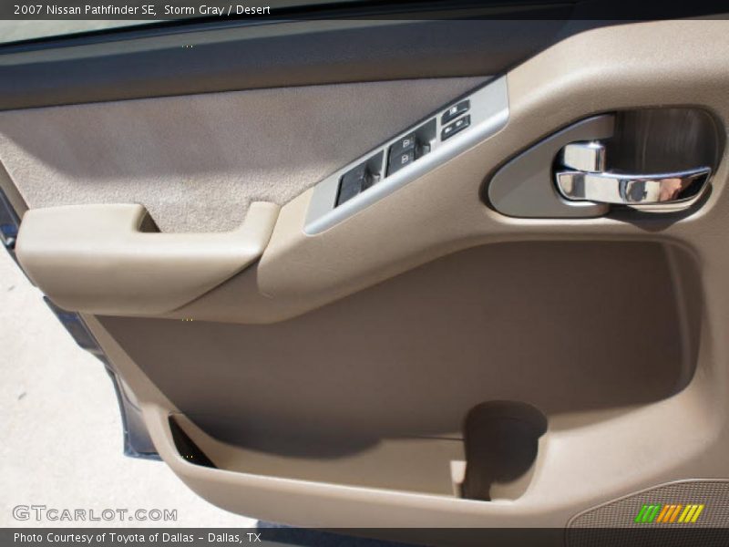 Storm Gray / Desert 2007 Nissan Pathfinder SE