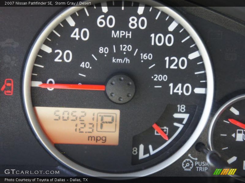 Storm Gray / Desert 2007 Nissan Pathfinder SE