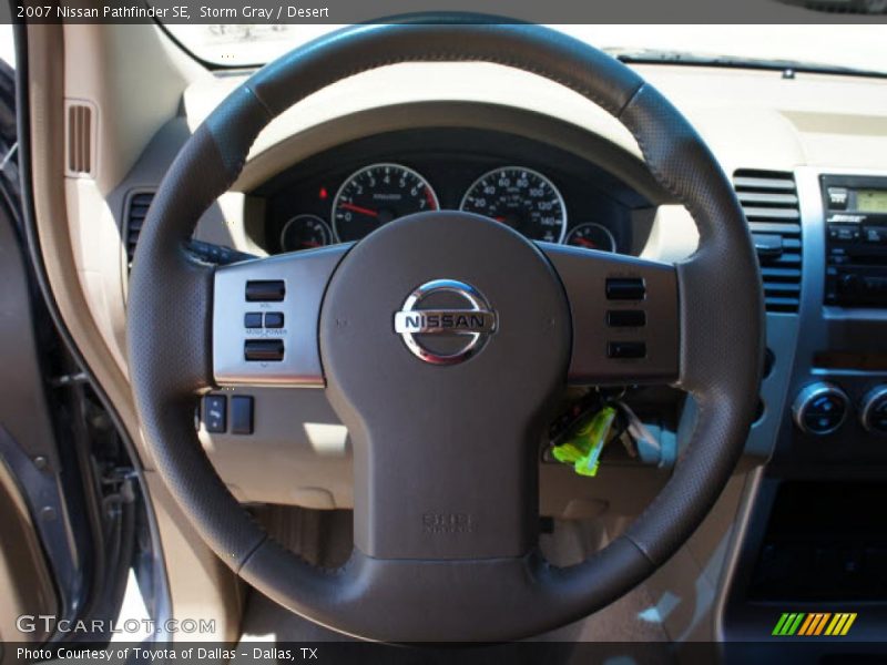 Storm Gray / Desert 2007 Nissan Pathfinder SE