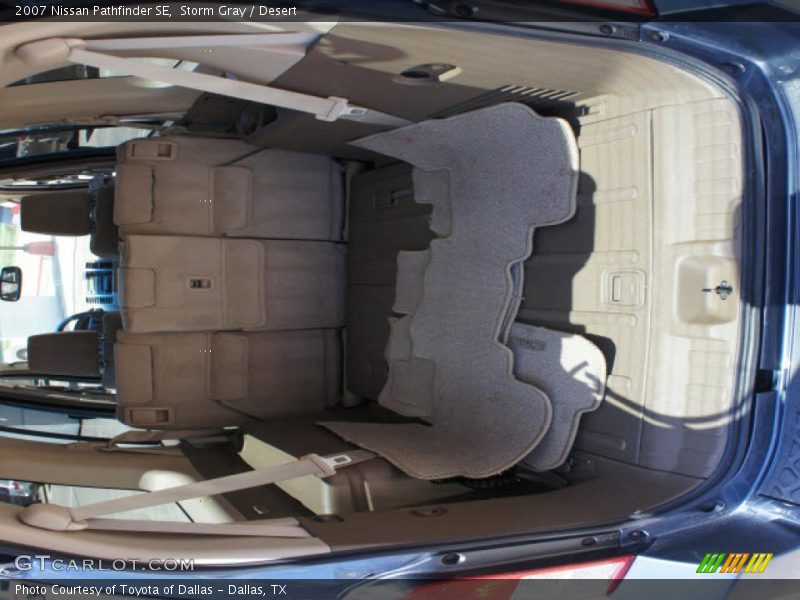 Storm Gray / Desert 2007 Nissan Pathfinder SE