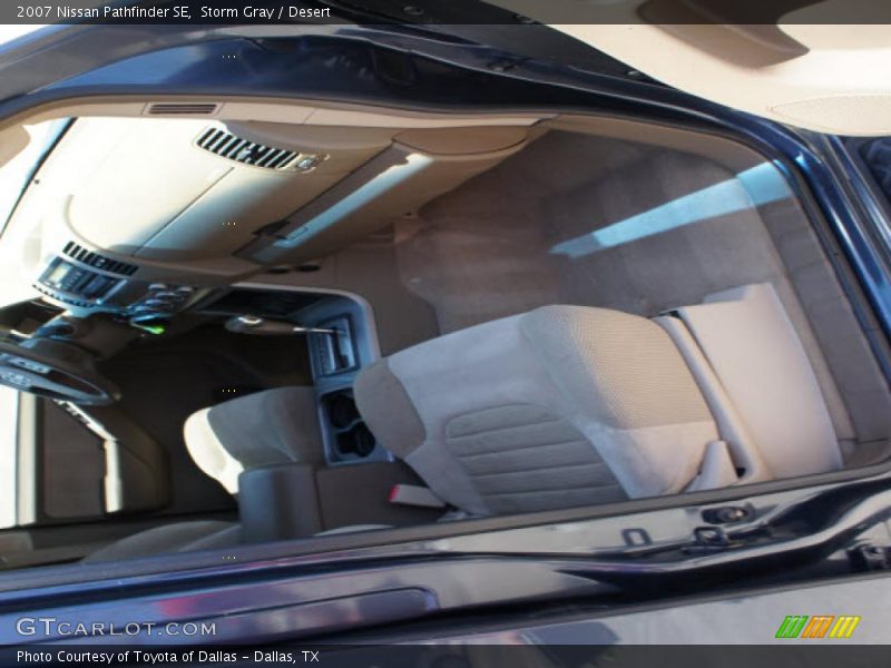 Storm Gray / Desert 2007 Nissan Pathfinder SE