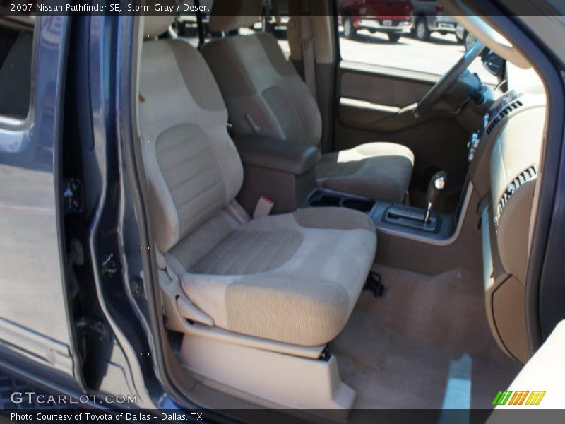Storm Gray / Desert 2007 Nissan Pathfinder SE