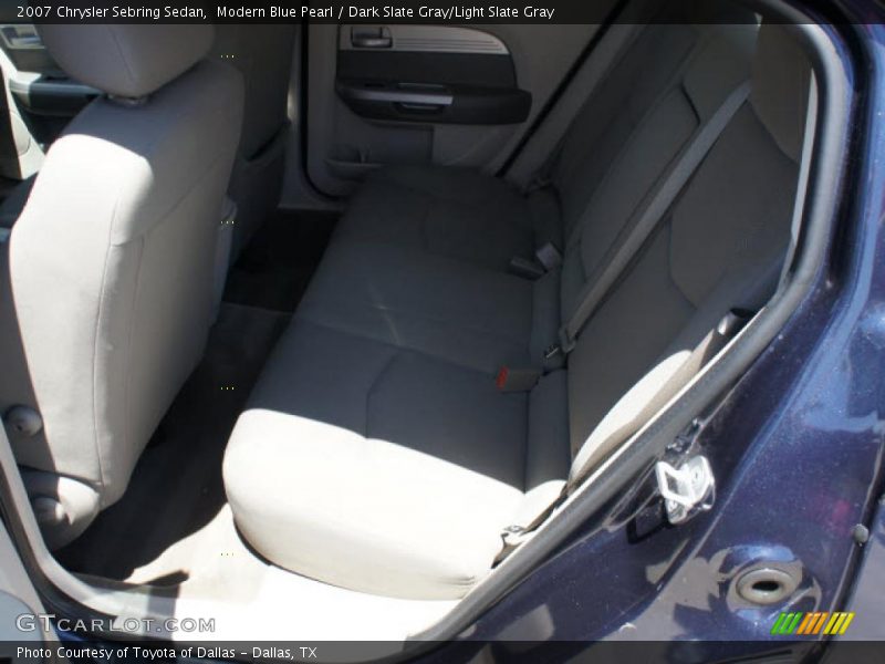 Modern Blue Pearl / Dark Slate Gray/Light Slate Gray 2007 Chrysler Sebring Sedan