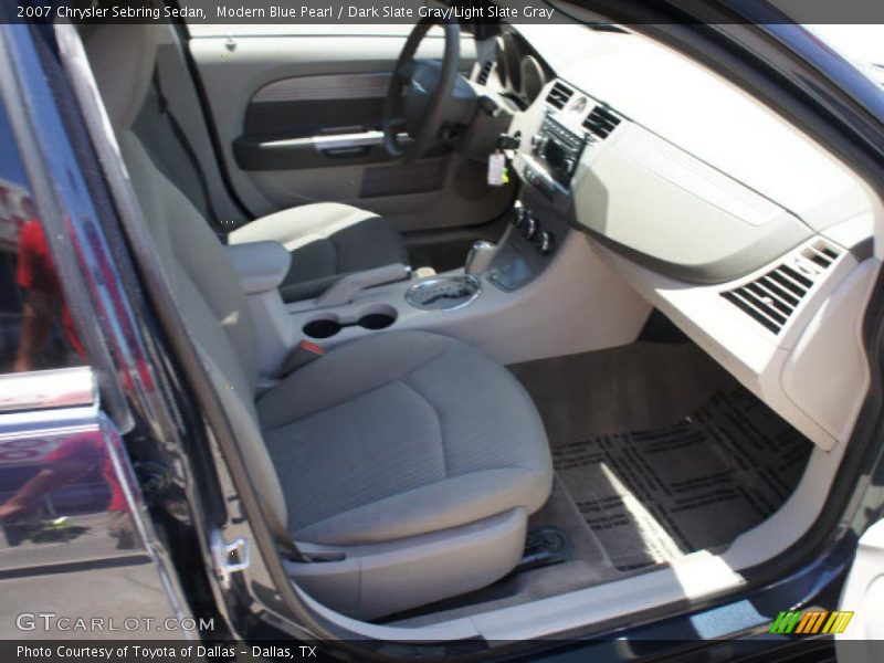 Modern Blue Pearl / Dark Slate Gray/Light Slate Gray 2007 Chrysler Sebring Sedan