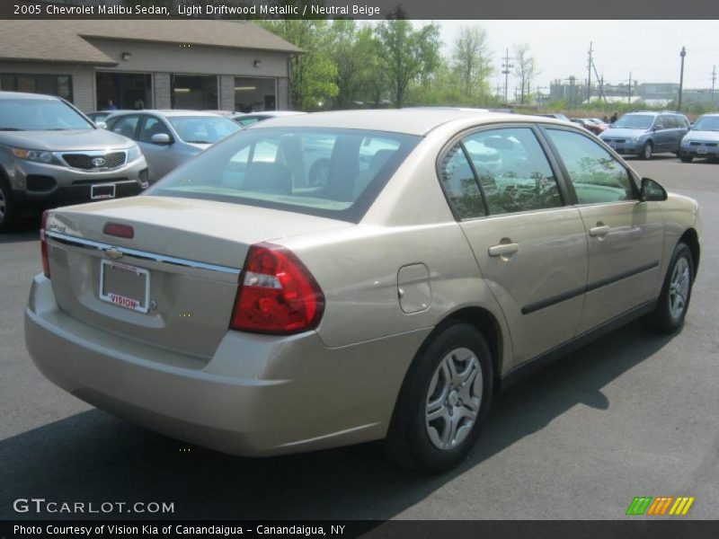 Light Driftwood Metallic / Neutral Beige 2005 Chevrolet Malibu Sedan