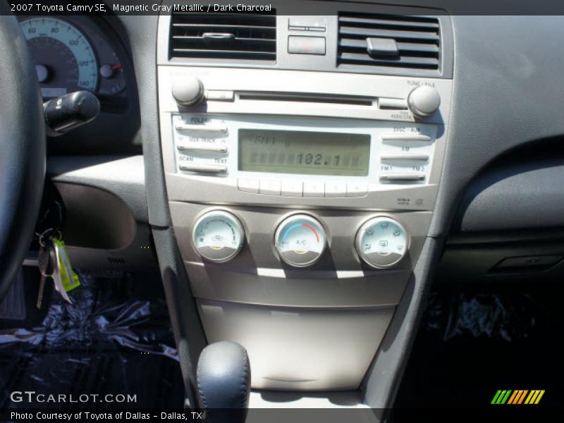 Magnetic Gray Metallic / Dark Charcoal 2007 Toyota Camry SE
