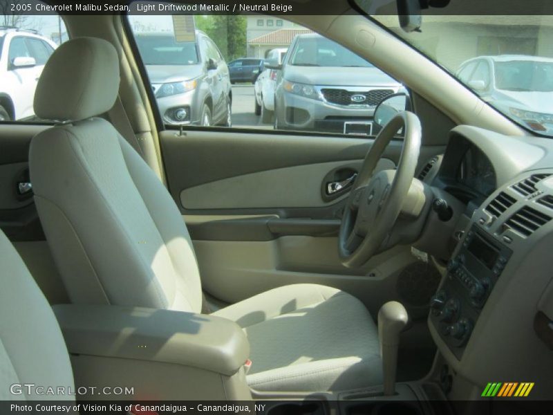 Light Driftwood Metallic / Neutral Beige 2005 Chevrolet Malibu Sedan