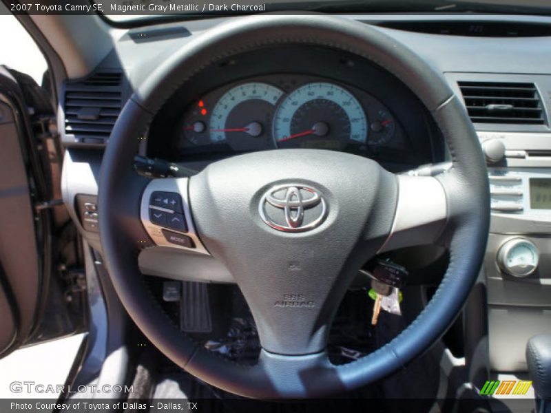 Magnetic Gray Metallic / Dark Charcoal 2007 Toyota Camry SE