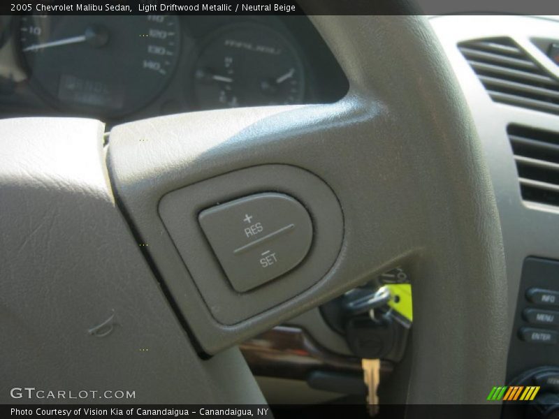 Light Driftwood Metallic / Neutral Beige 2005 Chevrolet Malibu Sedan