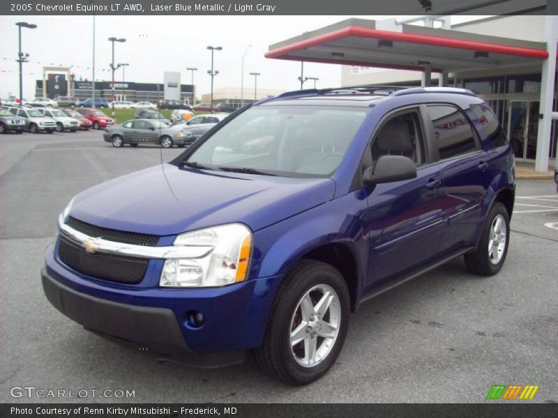 Laser Blue Metallic / Light Gray 2005 Chevrolet Equinox LT AWD