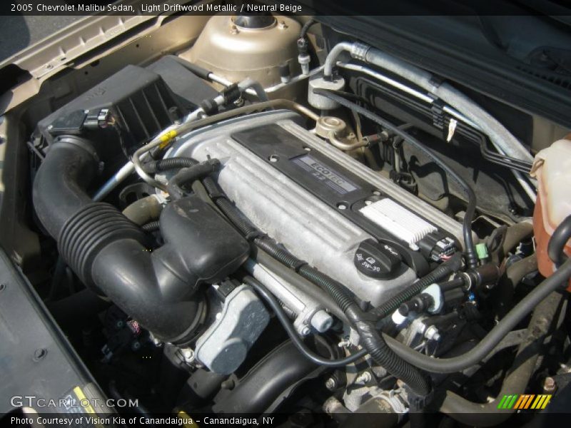 Light Driftwood Metallic / Neutral Beige 2005 Chevrolet Malibu Sedan