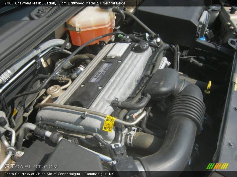 Light Driftwood Metallic / Neutral Beige 2005 Chevrolet Malibu Sedan