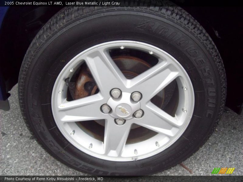 Laser Blue Metallic / Light Gray 2005 Chevrolet Equinox LT AWD
