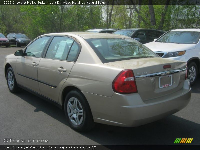 Light Driftwood Metallic / Neutral Beige 2005 Chevrolet Malibu Sedan