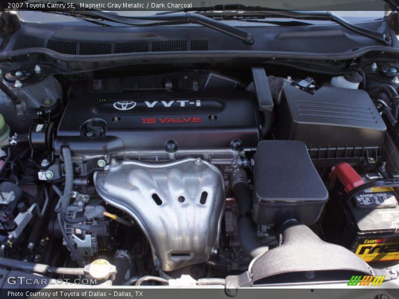 Magnetic Gray Metallic / Dark Charcoal 2007 Toyota Camry SE