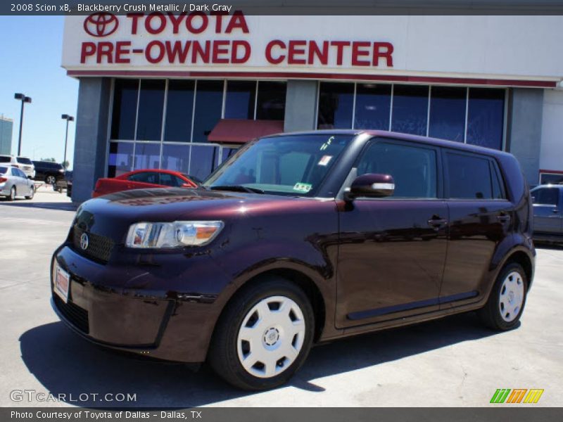 Blackberry Crush Metallic / Dark Gray 2008 Scion xB