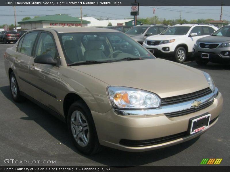 Light Driftwood Metallic / Neutral Beige 2005 Chevrolet Malibu Sedan