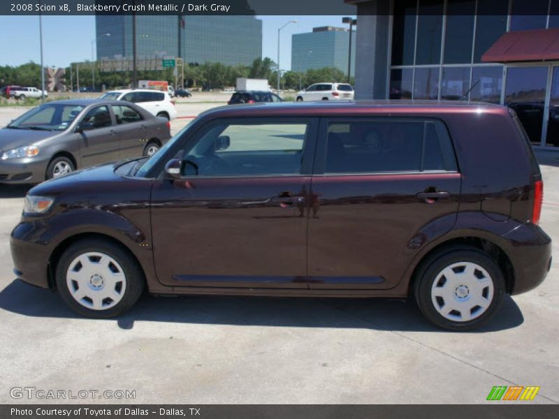 Blackberry Crush Metallic / Dark Gray 2008 Scion xB