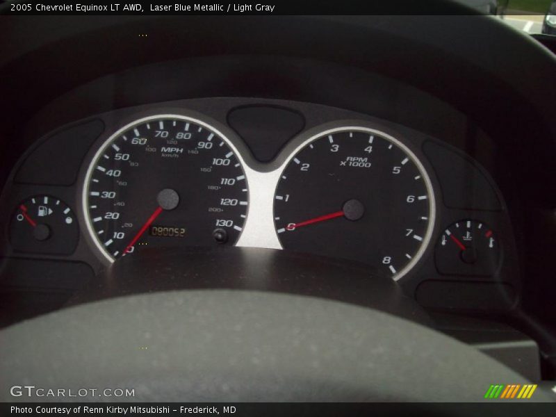 Laser Blue Metallic / Light Gray 2005 Chevrolet Equinox LT AWD
