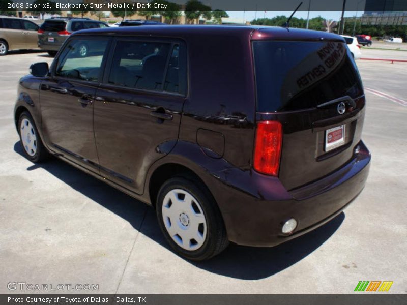 Blackberry Crush Metallic / Dark Gray 2008 Scion xB