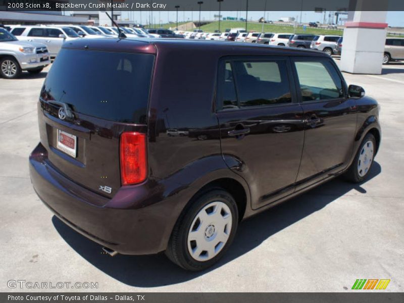 Blackberry Crush Metallic / Dark Gray 2008 Scion xB