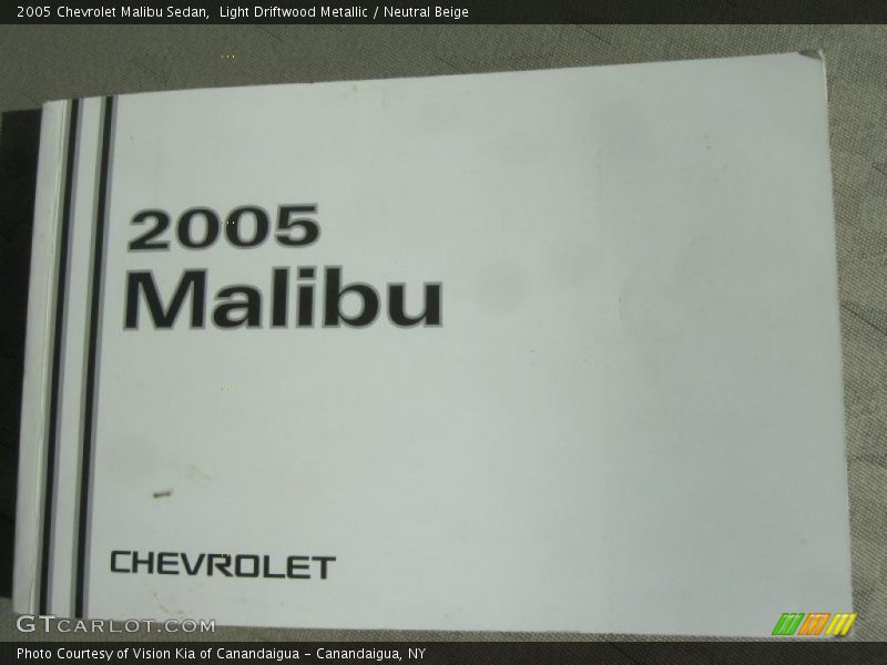 Light Driftwood Metallic / Neutral Beige 2005 Chevrolet Malibu Sedan