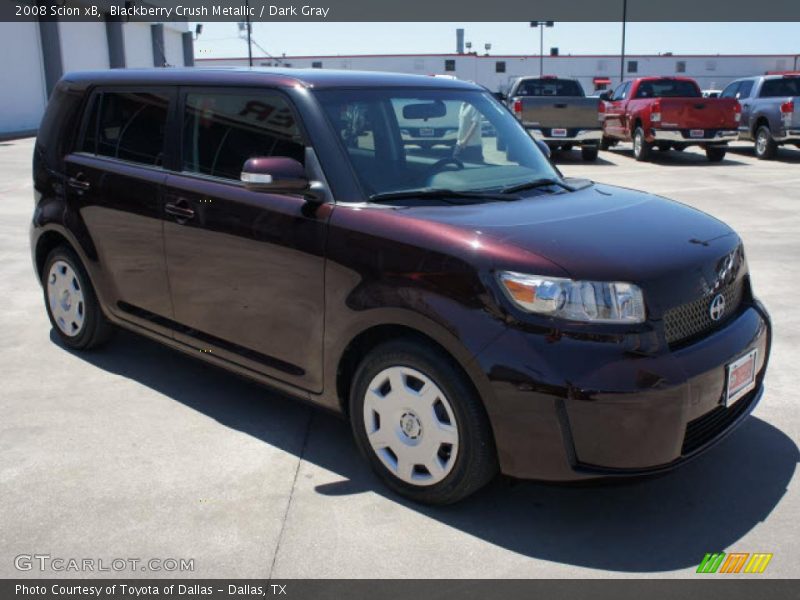 Blackberry Crush Metallic / Dark Gray 2008 Scion xB